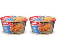 Koka Spicy Broad Noodles Spicy Prawn Flavour 95g bowl (Pack of 2)