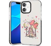 Kokaade for iPhone 12 Case for Women Girls - Cute Kawaii Castle Design Fashion Phone Cover Girly TPU Funda for iPhone 12