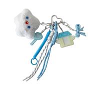 kokdid Braided Rope Keychain Bag Decorations Charms Car Keyring Trendy Bag Accessories Backpack Pendant Charm For Purse Bags Handbag Hanging Ornament