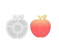 kokdid Easy Release Silicone Mold for Handmade Fruit Shaped Candlestick Base Making Tealight Holder Mold Flexible Resin Molds for Coasters