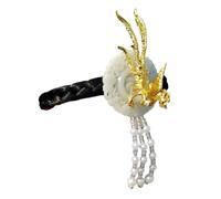 kokdid Elegant Korean Styles Hairband Accessory Featuring Traditional Phoenixes Designs for Weddings and Festive Occasions