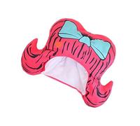 kokdid Halloween Bowknot Hat Headgear Plush Wigs Head Covering for Masquerade Halloween Plush Cartoon Hat Headgear