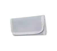 kokdid International Currency Management Design 6 Zippered Divider Pockets Compact Oxford Cloth Wallet for Bills Receipts Cards Passport Wallet