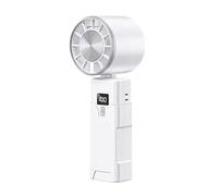 kokdid Miniature Desktop Fan 200g Quiet Operating 3 Usage Mode Hanging Handheld Table for Adults Kids Gift Portable Handheld