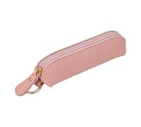 kokdid Minis Coin Purse Keychains Leather Change Purse with Zippers Keychain Coin Pouches Rings Holder Keychains for Women Gift Small Change Keychain