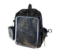 kokdid Modern Unisex Book Bag with Storage Space Japanese Cartoon Design Breathable Shoulder Strap for Commuters Anime Themed PU Leather Backpack