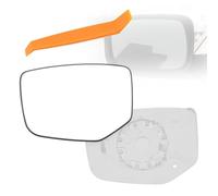 kokdid None Heated Side Mirroring Glass with Backing Plate Replacement High Transparency 95 Percent Fast Change Tool Less Insta Cold Climate None Heating