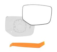 kokdid None Heated Side Mirroring Glass with Backing Plate Replacement High Transparency 95 Percent Fast Change Tool Less Insta Cold Climate None Heating
