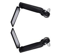 kokdid Pair Long Lasting Aluminum Motorcycle Reflection With Rotatable Feature Motorcycle Rearview Reflection For Clear Rear View Bike