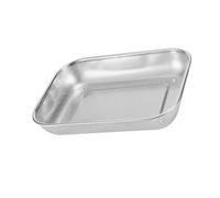 kokdid Professional Grades Rectangular Meshes Colander Dishwasher Safe Sturdy Draining Tool for Kitchen Preps Work Square Meshes Food Strainer