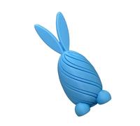 kokdid Twist Rabbits Eggs Ornament Modern Geometric Art Decoration for Desk Home Rabbits Easter Eggs Sculpture Stress Relief Gift Degradable Car Deck