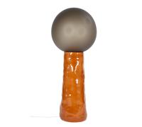 Kokeshi high floor lamp shade grey / base terracotta Pulpo - 8502GTER