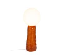 Kokeshi high floor lamp shade white / base terracotta Pulpo - 8502WTER