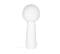 Kokeshi high floor lamp shade white / base white Pulpo - 8502WW