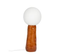 Kokeshi medium floor lamp shade white / base terracotta Pulpo - 8501WTER