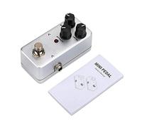 KOKKO Compressor Sustainer Mini Effect Pedal - Fully Analog Circuit, Adjustable Compression for Electric Guitarists, Portable Design