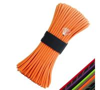 KOKKOYA 31m Survival Paracord 550 4mm Nylon Fire Cord 10 Strands Guy Ropes
