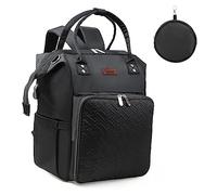 KOKNIT Large Capacity Knitting Bag Backpack with USB Charging Port,Portable Crochet Bags and Totes Organizer for Women, Yarn Bags Holder Case for Crocheting and Carrying Crochet Accessories