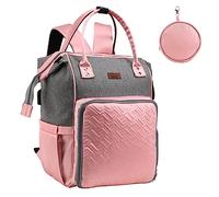 KOKNIT Large Capacity Knitting & Crochet Bag Backpack with USB Charging Port, Portable Organizer for Women, Yarn Bags Holder Case for Crocheting and Carrying Accessories