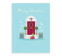 Koko Designs Contemporary Luxury Christmas Card Open - 8 x 6 inches
