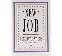 Koko Designs Luxury Beautiful Contemporary Text New Job Card - 115 x 170 mm