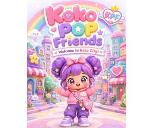 Koko Pop Friends: Welcome to Koko City! A Coloring and Activity Book for Kids