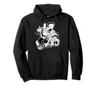 Koko the Clown Bimbo Betty Vintage Crew Cartoon Pullover Hoodie