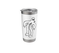Koko the Clown Ghost Melting Stainless Steel Insulated Tumbler