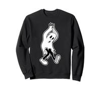 Koko the Clown Ghost Rubber Hose Arms Up Sweatshirt