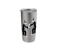 Koko the Clown Shaking Hands Stainless Steel Insulated Tumbler