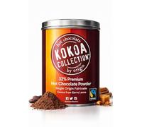 KOKOA COLLECTION 32% Hot Chocolate Powder - Luxury Single Origin Cocoa from Sierra Leone, Fairtrade Drinking Chocolate Mix, Rich & Smooth with Warm Spice & Caramel Notes