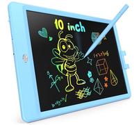 KOKODI LCD Drawing Tablet 10 Inch for Girls Boys, Valentine's Day Easter Birthday Gift for Kids, Toy Gifts for 2 3 4 5 6 7 Years Old, Children Board Magnetic Drawing Board Educational Reusable (Blue)