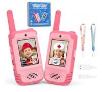 KOKODI Rechargeable Long Range Video Walkie Talkies for Kids 3-9 Years Old