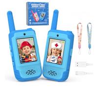 KOKODI Rechargeable Long Range Video Walkie Talkies for Kids 3-9 Years Old