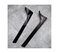 KOKOGLGBTD 1 Pair For VW For Tiguan For MK2 R-Line 2017-2023 Rear Window Side Spoiler Wing Lip Body KitCanard Splitter Auto Accessories(B Gloss Black)