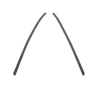 KOKOGLGBTD for for Mondeo 2001-2007 Front Windshield Windscreen Outer Pressure Rubber Sealing Strip Trim Pillar(1 Pair)