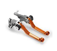 KOKOGLGBTD for Kawasaki KLX125 for D-TRACKER125 2010 2011 2012 2013 2014 2015 2016 Motorcycle Dirt Bike Brake Clutch Lever(A Pair Orange)