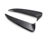 KOKOGLGBTD For Mercedes For Benz For C-Class W205 C200 C260 AMG05 2015-2021 Car Rear Bumper Spoiler Bright Black Carbon Fiber Air Outlet Tail Blade(Carbon fiber)