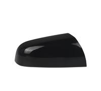 KOKOGLGBTD For Vauxhall For Zafira MK2 2005 2006 2007 2008 Primed White/Glossy Black Door Wing Mirror Cover Cap Replacement Left/Right Side(1pc Glossy Black RH)
