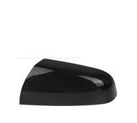 KOKOGLGBTD For Vauxhall For Zafira MK2 2005-2008 Left Right Door Side Mirror CoverPrimed White/Glossy Black Rearview Cap(Glossy Black L)