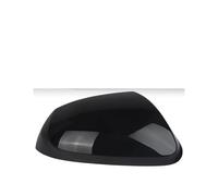 KOKOGLGBTD Gloss Black/Primed White For Hyundai I10 2014 2015 2016 2017 Left Right Rearview Mirror Cover Shell Lid Rear View Cap(Glossy black,Right)