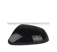 KOKOGLGBTD Gloss Black/Primed White For Hyundai I10 2014 2015 2016 2017 Left Right Rearview Mirror Cover Shell Lid Rear View Cap(Glossy black,Left)