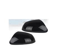 KOKOGLGBTD Gloss Black/Primed White For Hyundai I10 2014 2015 2016 2017 Left Right Rearview Mirror Cover Shell Lid Rear View Cap(Glossy black,2x)