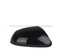 KOKOGLGBTD Left Right For Hyundai I10 2014 2015 2016 2017 Rearview Mirror Cover Gloss Black/Primed White Door Wing Cap Lid(1x RH Glossy Black)