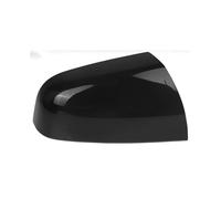 KOKOGLGBTD Left Right For Vauxhall Zafira MK2 2005 2006 2007 2008 Door Side Mirror Cover Primed White/Glossy Black Rearview Cap(Glossy Black R)