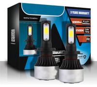 KOKOMALL H7 LED Car Headlight Bulbs Universal Auto Exterior Lamps Waterproof Brighter Than Halogen Lights 2PCS