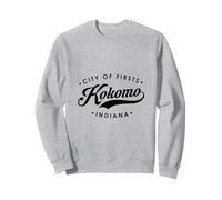 Kokomo Indiana IN City of Firsts for Men and Women Sweatshirt