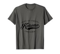 Kokomo Indiana in City of Firsts for Men and Women T-Shirt
