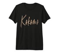 Kokomo Indiana Vintage Elegant Design Premium T-Shirt