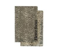 Kokonote 2 A5 Notebook Set - Sauvage | Pack Of Notebooks A5 Dotted & Plain | Aesthetic Stationery Gifts For Women, Cute Notebook Journal, Cute Gifts Under 15 Pounds